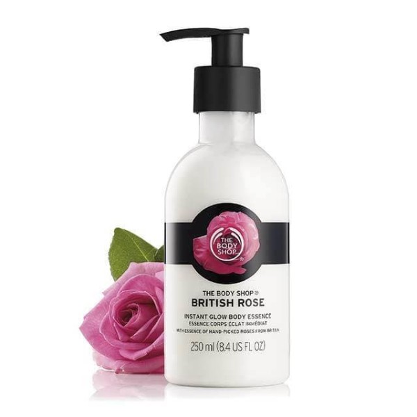 British Rose Instant Glow Body Essence