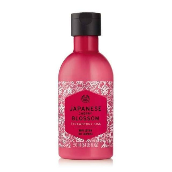 Japanese Cherry Blossom Strawberry Kiss Body Lotion