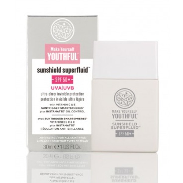 MAKE YOURSELF YOUTHFUL™ Sunshield Superfluid™ SPF50+