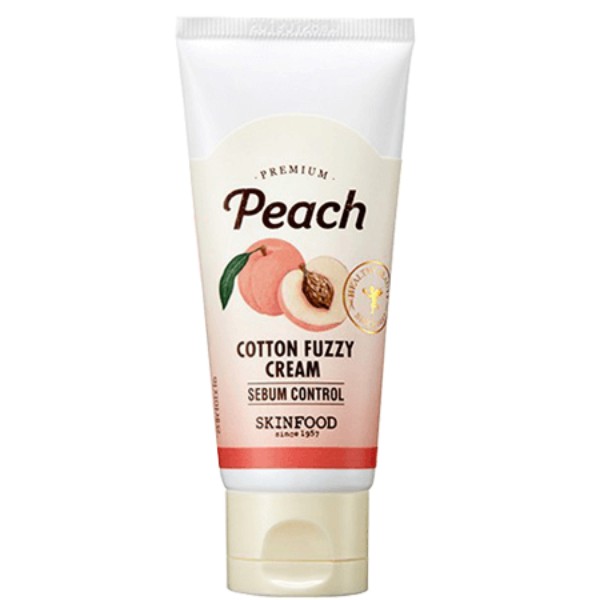 Premium Peach Cotton Fuzzy Cream