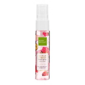 RED PLUM FREESIA FRESH SPRAY