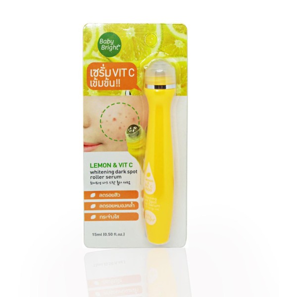 Lemon & Vit C Whitening Dark Spot Roller Serum