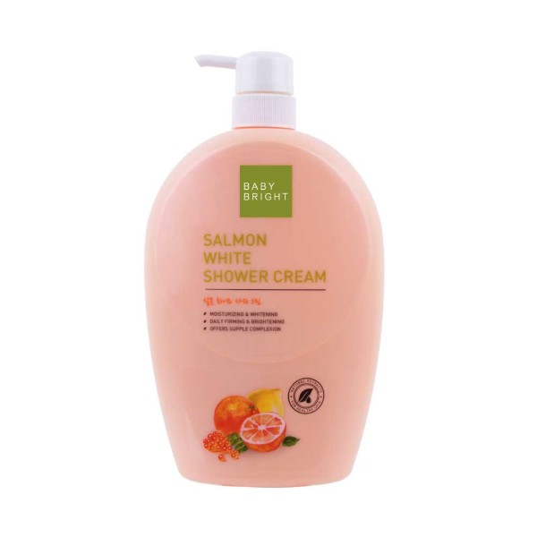 Salmon White Shower Cream