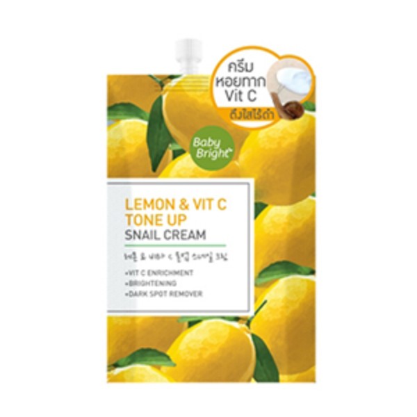 Lemon & Vit C Tone up Snail Cream