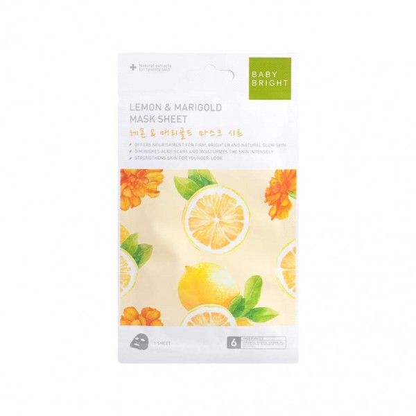 Lemon & Marigold Mask Sheet