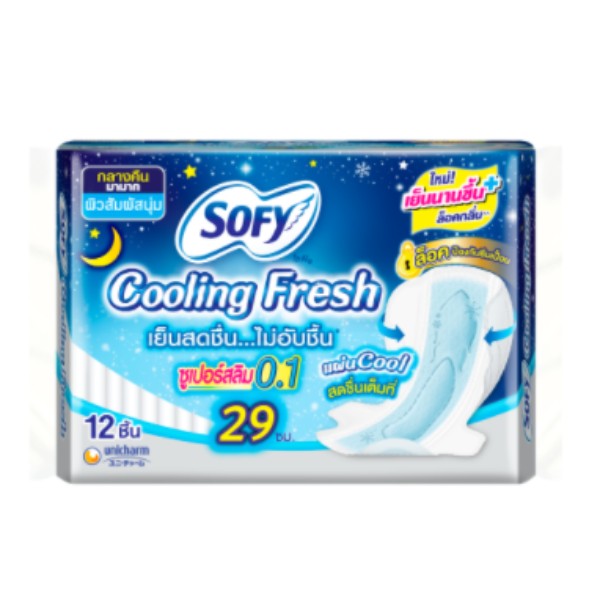 Cooling Fresh ซูเปอร์สลิม 0.1 29 ซม.