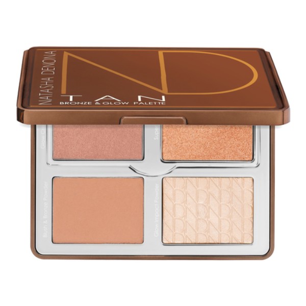 Tan Palette Bronzing Blush & Highlighting Palette