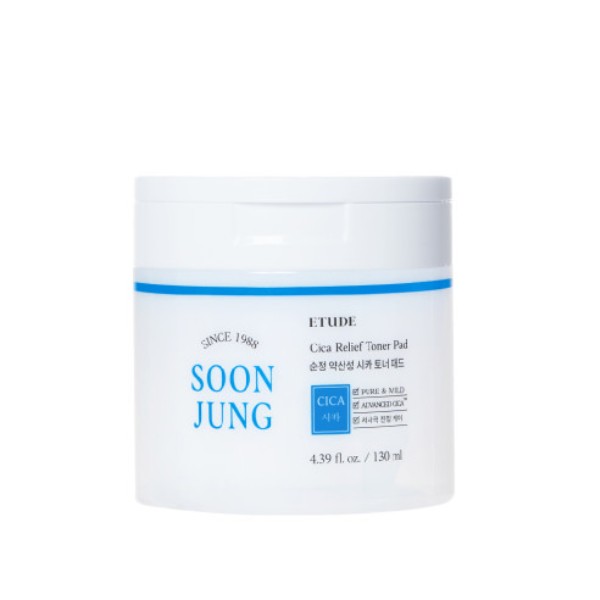 SoonJung Cica Relief Toner Pad