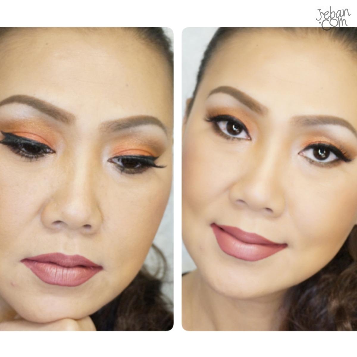 Orange Smokey Eye Makeup /Smashit Cosmetics Eyeshadow Mix6!!!