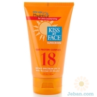 Oat Protein Sun Screen - Spf 18  Now With Hydresia