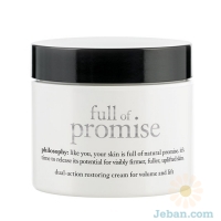 'full of promise' restoring cream