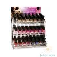 Professional Salon Formula Nail Lacquer Display