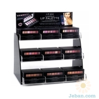 LUSCIOUS Lip Palette Display