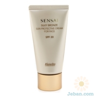 Silky Bronze : Sun Protective Cream For Face Spf 20