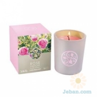 Fresh Rose Perfumed Candle