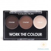 Work the Colour : Trio Eye Shadow