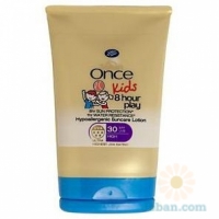 Once Kids 8 Hour Play Hypoallergenic Suncare Lotion SPF 30