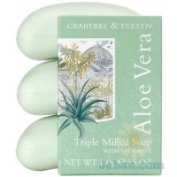 Aloe Vera : Triple Milled Soap Set