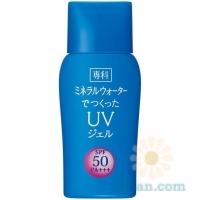 UV Protection Gel made from Mineral Water