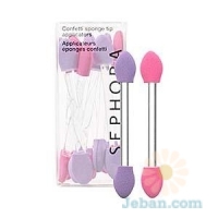 Confetti Sponge Tip Applicators