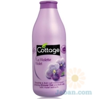 Softening Shower Gel : And Bath Milk With Violet Extracts