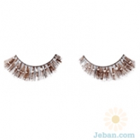 Brown Feather False Eyelashes 