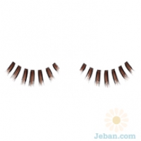 Blunt Brown False Eyelashes 