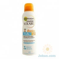 Kids High Protection Rapido Continuous Spray SPF30