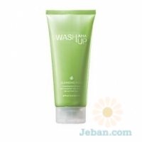 Wash up AHA : cleansing foam