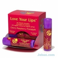 Love Your Lips : Cherry, Raspberry, Pineapple