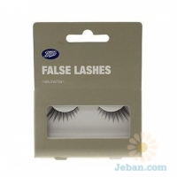 False Eyelashes : Natural Fan