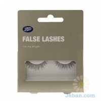 False Eyelashes : Natural Length