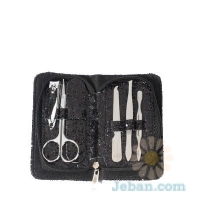 Glittered Manicure Set