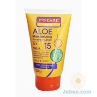 Aloe Moisturizing Sun Block Lotion Spf15 Pa+++