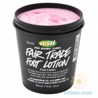 Fair Trade Foot Lotion