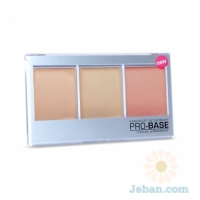 Pro-Base Conceal and Brighten Kit-Porcelain - Beige