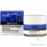 Hydrating : Night Crème With Hyaluronic Acid