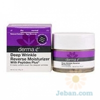 Deep Wrinkle Reverse : Moisturizer With Peptides Plus