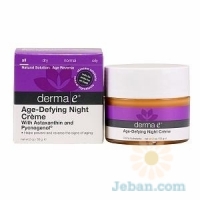 Age-Defying : Night Crème With Astaxanthin And Pycnogenol