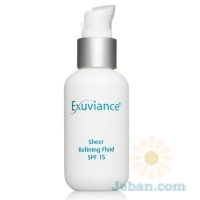 Exuviance : Sheer Refining Fluid SPF 15