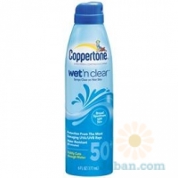 Wet 'n Clear™ : Continuous Spray SPF 50+