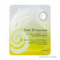 Snail 3D Sheet Mask