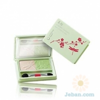 Oriflame Beauty : Cherry Garden Eye Shadow Duo - Garden Green