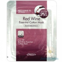 Red Wine Essential Cotton Mask