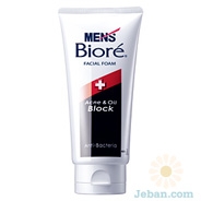 Men's Biore Acne and Oil Block