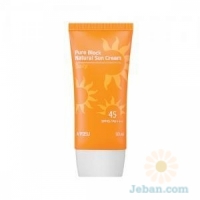 Pure Block : Natural Daily Sun Cream Spf45 Pa+++