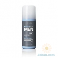 North For Men : Spray Deo Antiperspirant