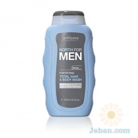 North For Men : Fortifying Total Hair & Body Wash