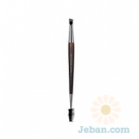 Double Ended Angled Eyebrow And Eyelash Brush 274