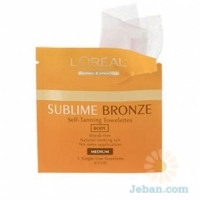 Sublime Bronze™ : Towelettes For Body